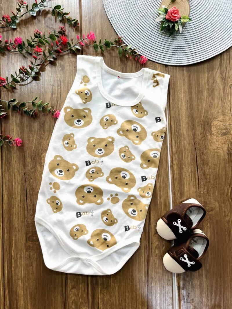 لباس بچه گانه رکابی زیر دکمه Baby