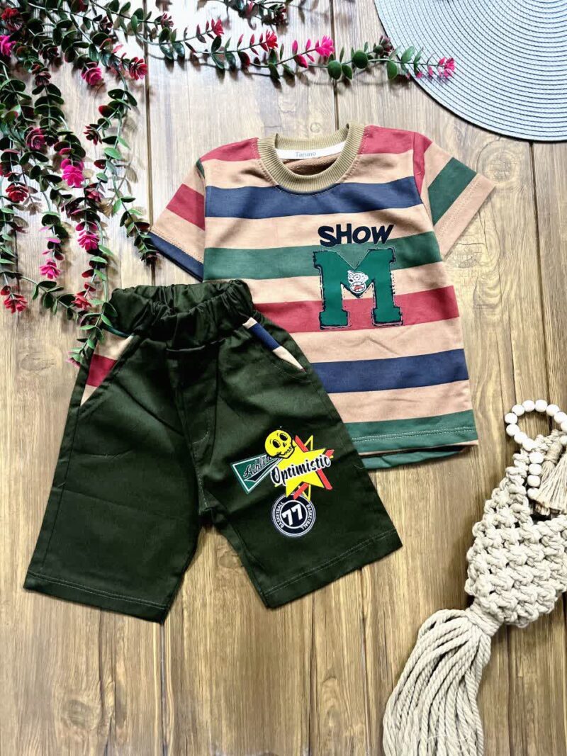 لباس بچه گانه تیشرت شلوارک Mshow
