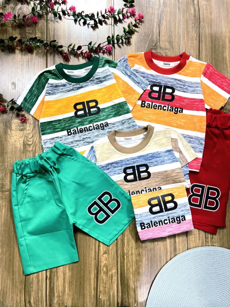 لباس بچه گانه تیشرت شلوارک BB