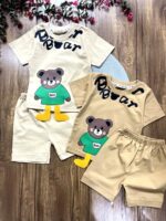 لباس بچه گانه تیشرت شلوارک BEAR پا دار