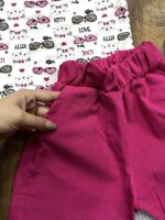 لباس دخترانه تیشرت شلوارک کیتی عینکی - Image 3